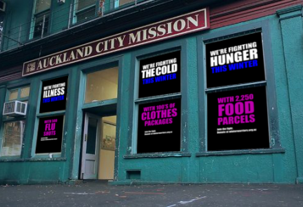 Auckland City Mission Winter Appeal