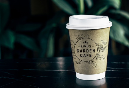 Kings Garden Cafe Brand Identity