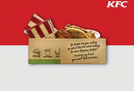 KFC Packaging Copy