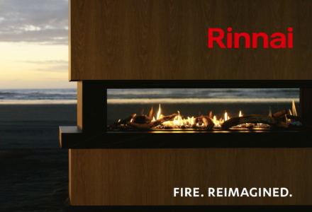 Rinnai 'Fire. Reimagined.'